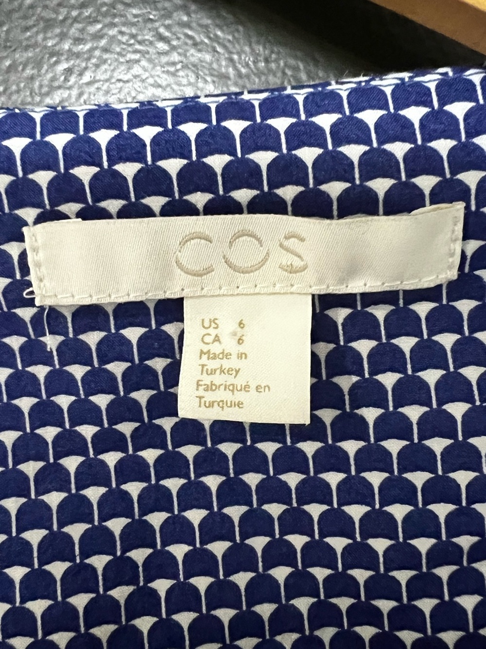 COS Navy Button-Up - Picture 5 of 5